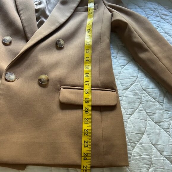 Sezane Christie Jacket in Camel Size 34 - Picture 11 of 12